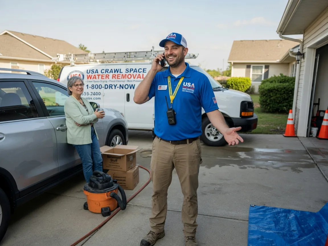 Crawl Space Water Removal Conover, NC FAQs